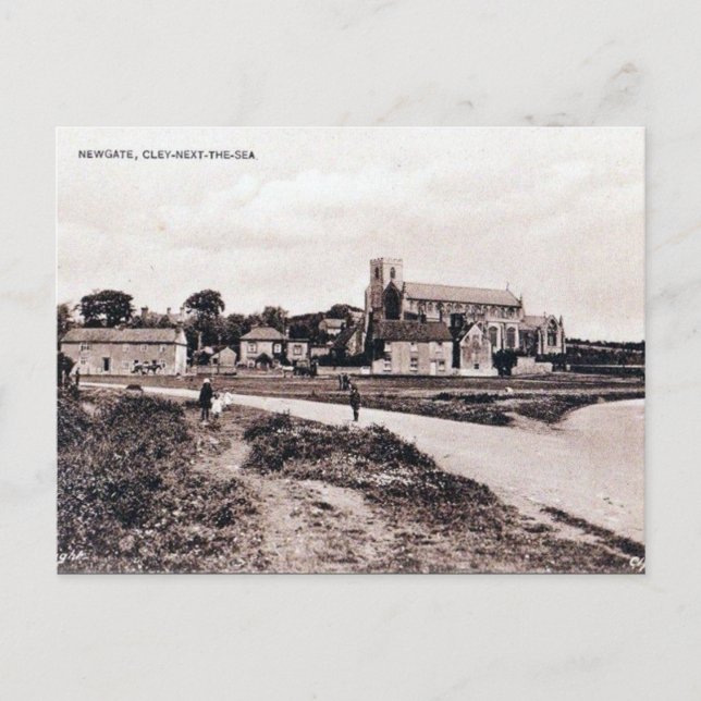 Old Postcard - Cley-next-the-Sea, Norfolk (Front)