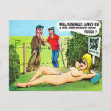 Old Postcard - Comic Golf Postcard