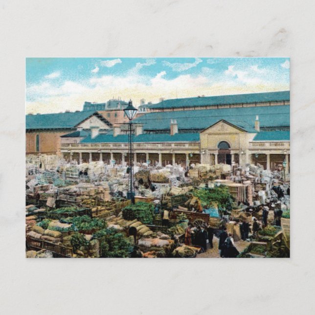 Old Postcard - Covent Garden, London (Front)