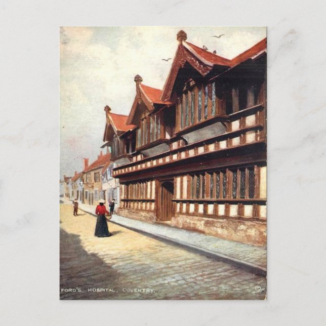 Old Postcard - Coventry, Warwickshire (Front)