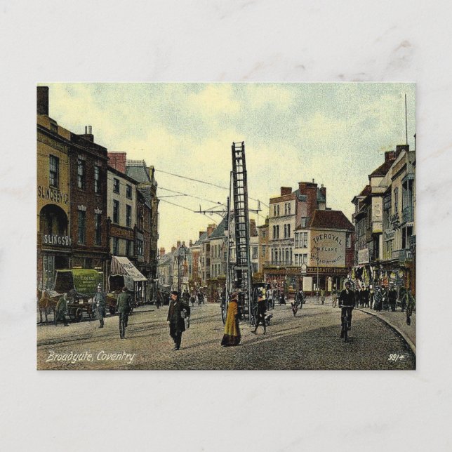 Old Postcard - Coventry, Warwickshire (Front)