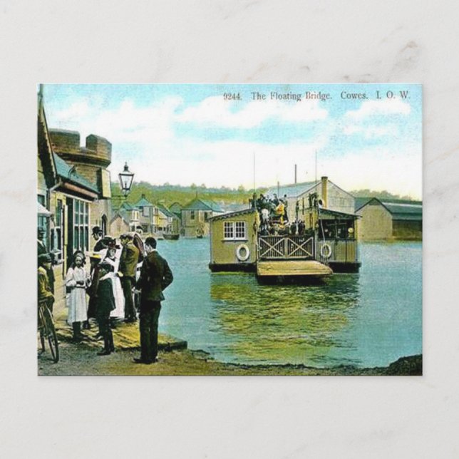 Old Postcard - Cowes, Isle of Wight (Front)