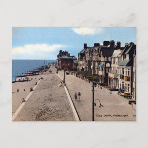 Old Postcard - Crag Path, Aldeburgh, Suffolk