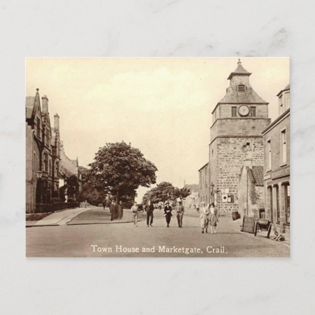 Old Postcard, Crail, Fife Postcard (Front)
