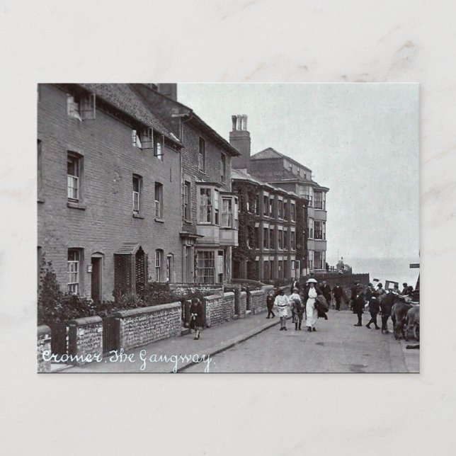 Old Postcard - Cromer, Norfolk (Front)