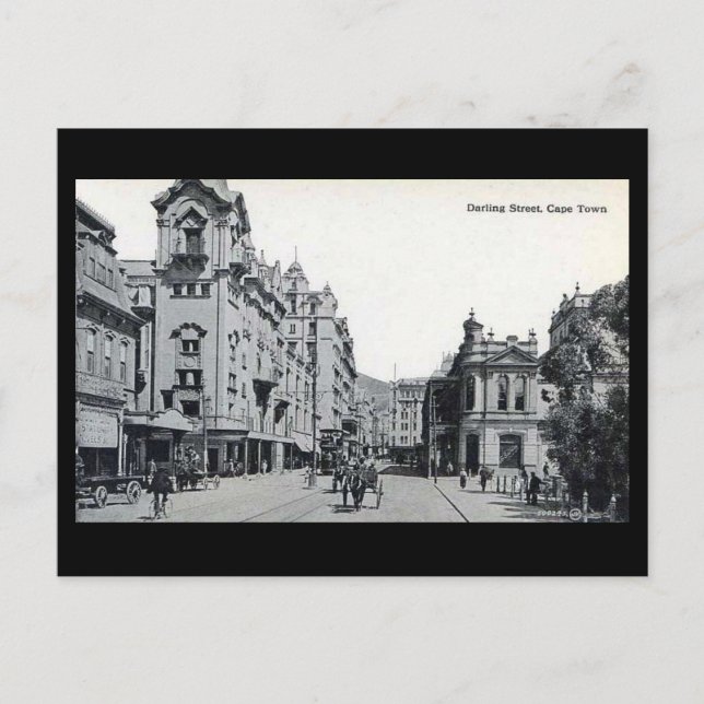 Old Postcard - Darling St, Cape Town, South Africa (Front)