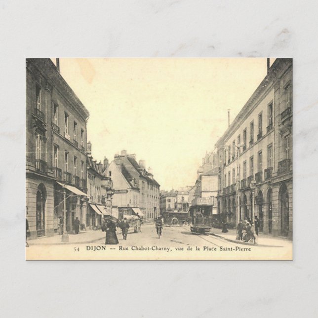 Old Postcard - Dijon, Côte d'Or, France (Front)