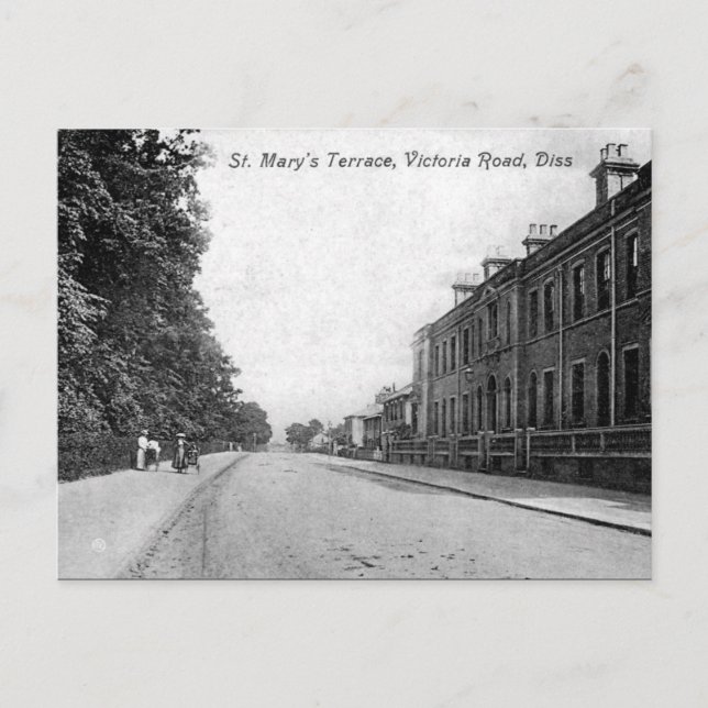 Old Postcard - Diss, Norfolk (Front)