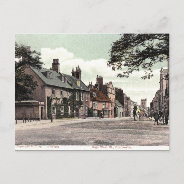 Old Postcard - Dorchester, Dorset (Front)
