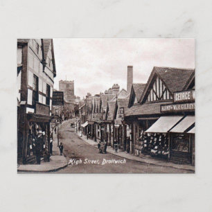 Old Postcard - Droitwich, Worcestershire