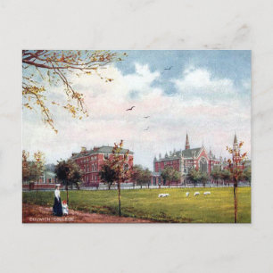 Old Postcard - Dulwich College, London