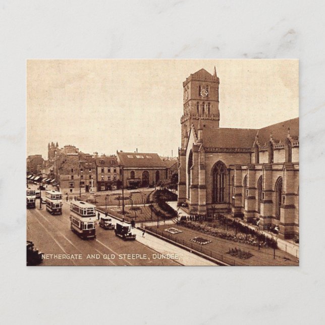 Old Postcard - Dundee, Scotland (Front)
