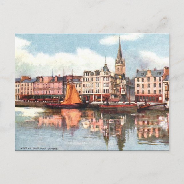 Old Postcard - Dundee, Scotland (Front)