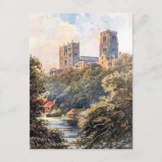 Old Postcard - Durham Cathedral