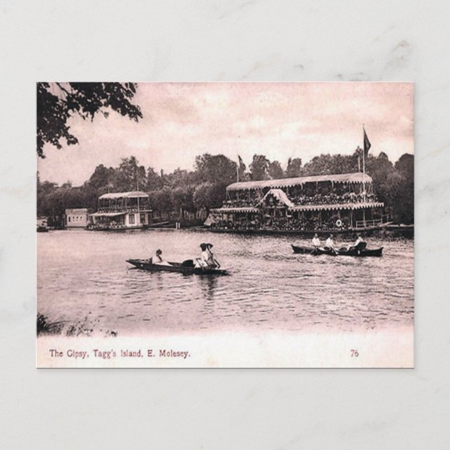 Old Postcard - East Molesey, Surrey (Front)