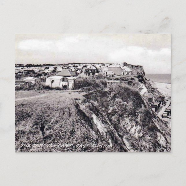 Old Postcard - East Runton, Norfolk (Front)