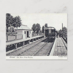 Old Postcard - Ebley Crossing, Stroud, Glos