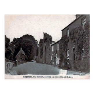 Old Postcard - Edge Hill, Warwickshire