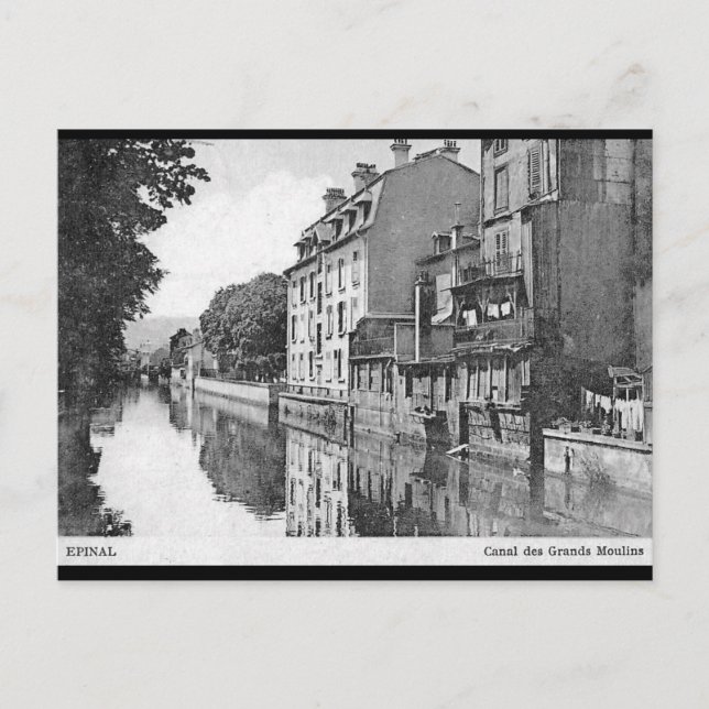 Old Postcard - Epinal, Vosges, France (Front)