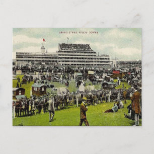 Old Postcard - Epsom Downs Racecourse, Surrey