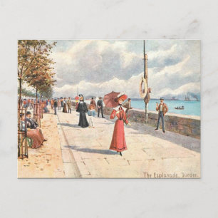 Old Postcard - Esplanade, Dundee