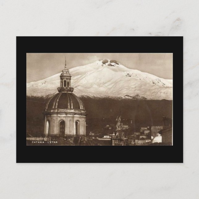 Old Postcard, Etna Postcard (Front)