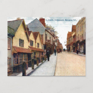 Old Postcard - Evesham, Worcestershire