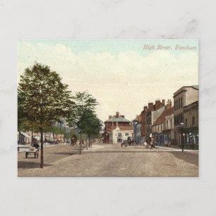 Old Postcard - Evesham, Worcestershire