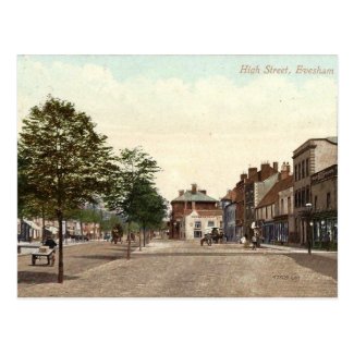 Old Postcard - Evesham, Worcestershire