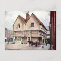 Old Postcard - Evesham, Worcestershire