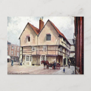 Old Postcard - Evesham, Worcestershire