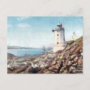 Old Postcard - Falmouth, Cornwall