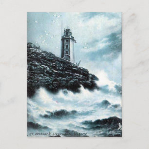 Old Postcard - Falmouth, Cornwall