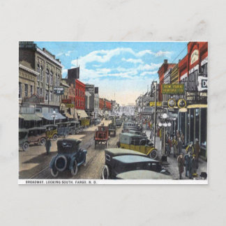 Old Postcard - Fargo, North Dakota, USA