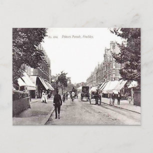 Old Postcard - Finchley, London