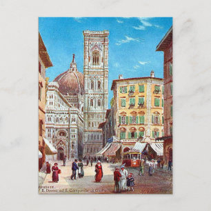 Old Postcard - Firenze (Florence), Italia