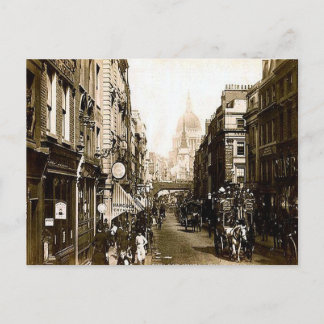 Old Postcard - Fleet Street, London