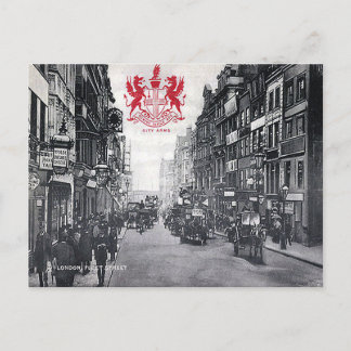 Old Postcard - Fleet Street, London