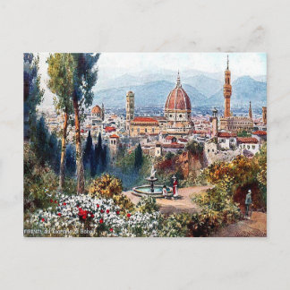 Old Postcard - Florence, Italy