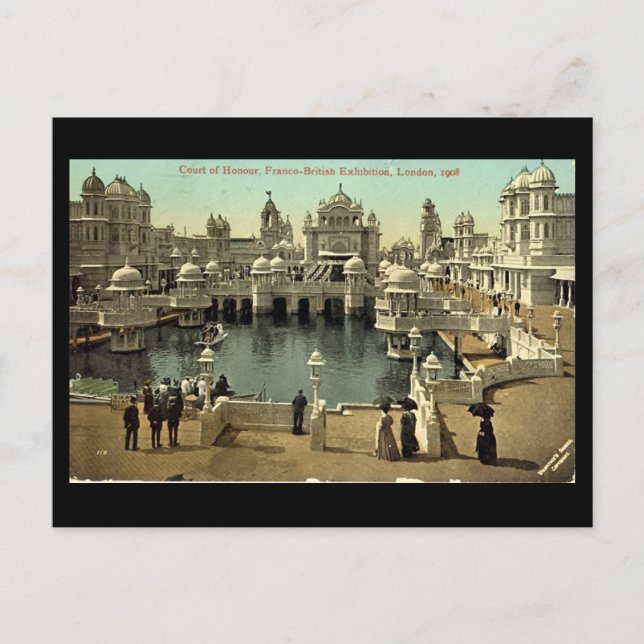 Old Postcard - Franco-British Exhibition 1908 (Front)