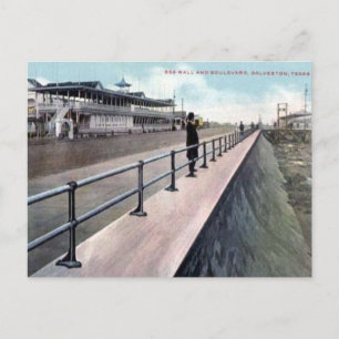 Old Postcard - Galveston, Texas