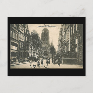 Old Postcard, Gdansk/Danzig - Jopengasse Postcard