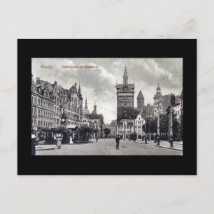 Old Postcard, Gdansk/Danzig - Kohlenmarkt Postcard