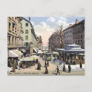 Old Postcard - Geneva, Switzerland