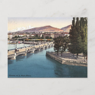 Old Postcard - Geneva, Switzerland
