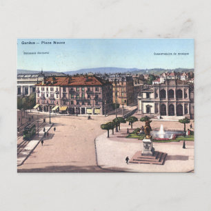 Old Postcard - Genève, Suisse