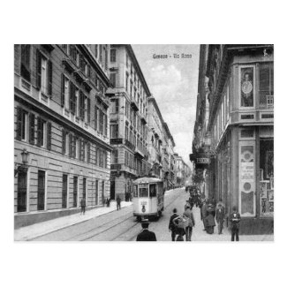 Old Postcard - Genova, Italia