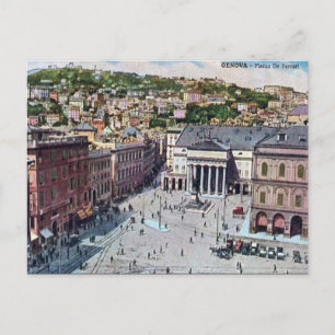 Old Postcard - Genova, Italia