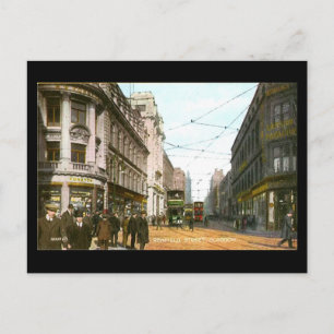 Old Postcard, Glasgow, Renfield Street Postcard