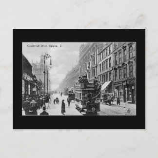 Old Postcard, Glasgow, Sauchiehall Street Postcard